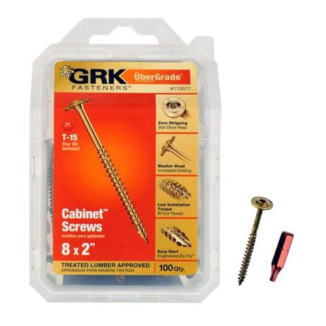 grk stainless steel cabinet screws|grk fasteners cabinet screws.